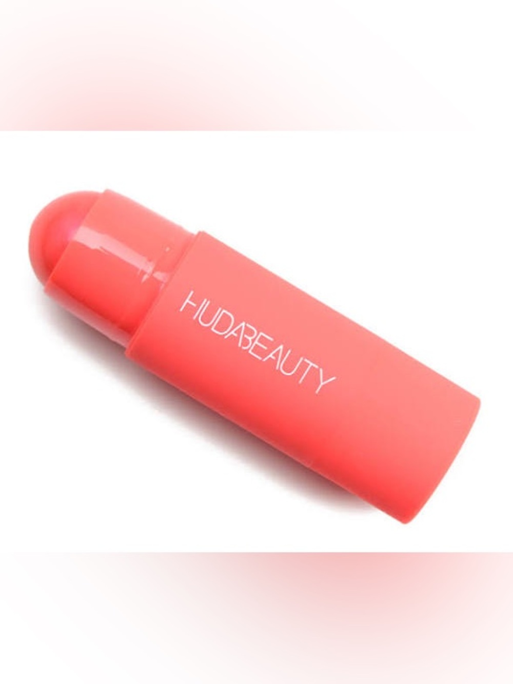 HUDA BEAUTY Cheeky Tint Blush Stick - Coral Cutie